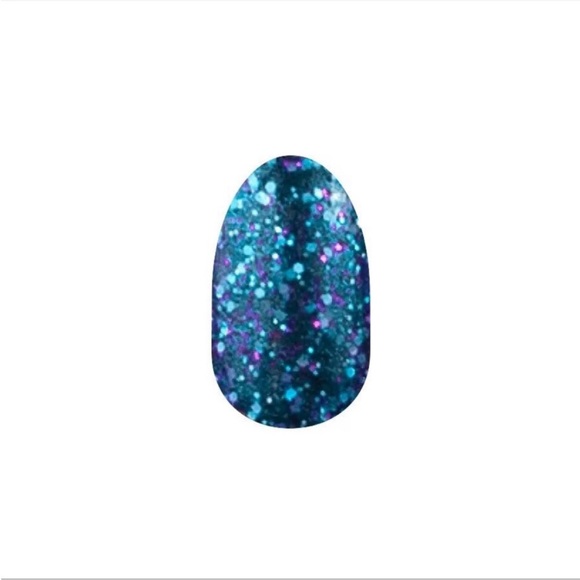*Retired* Color Street: Dallas Darling | Teal Blue Glitter Purple Silver Party - Picture 13 of 14